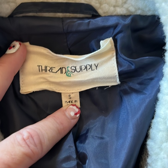 Thread Supply shearling jacket - Picture 2 of 4